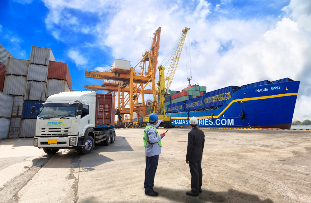 Bahamas Freight loading dock